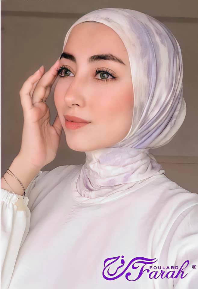 Snap Back One Piece Hijab- Patterned